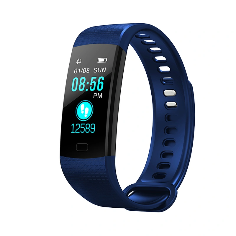 New Design Smart Bracelet Y5C Wristband Color Screen Smart Band Blood Pressure Heart Rate Monitor  Fitness Tracker Activity