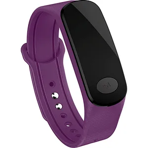 ECG Blood Pressure B18+ Color Screen  Smart Bracelet Bidirectional Search Green Night Heart Rate Smart Bracelet