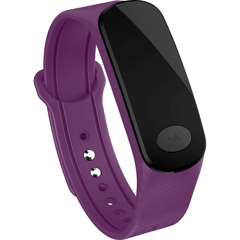 ECG Blood Pressure B18+ Color Screen  Smart Bracelet Bidirectional Search Green Night Heart Rate Smart Bracelet
