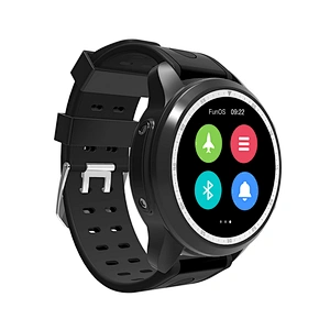 KC03 GPS round screen smart watch heart rate monitor Android 6.0 1GB+16GB sim Card 4G smart Watch