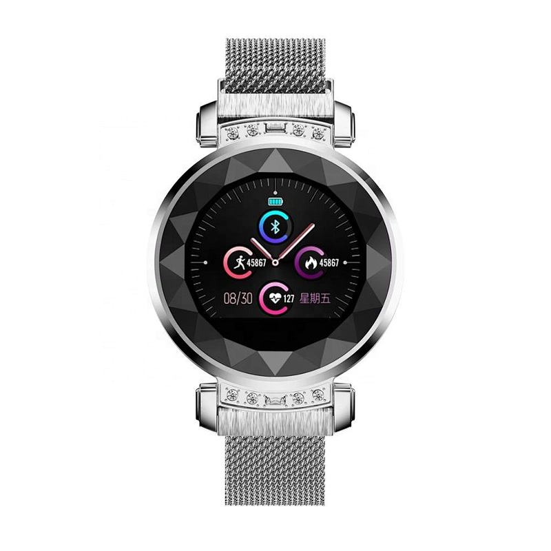 IP68 Waterproof SL08 New Women Wristband Dynamic Heart Rate Monitor Smart Sports Bracelet Fitness Tracker Smartwatch