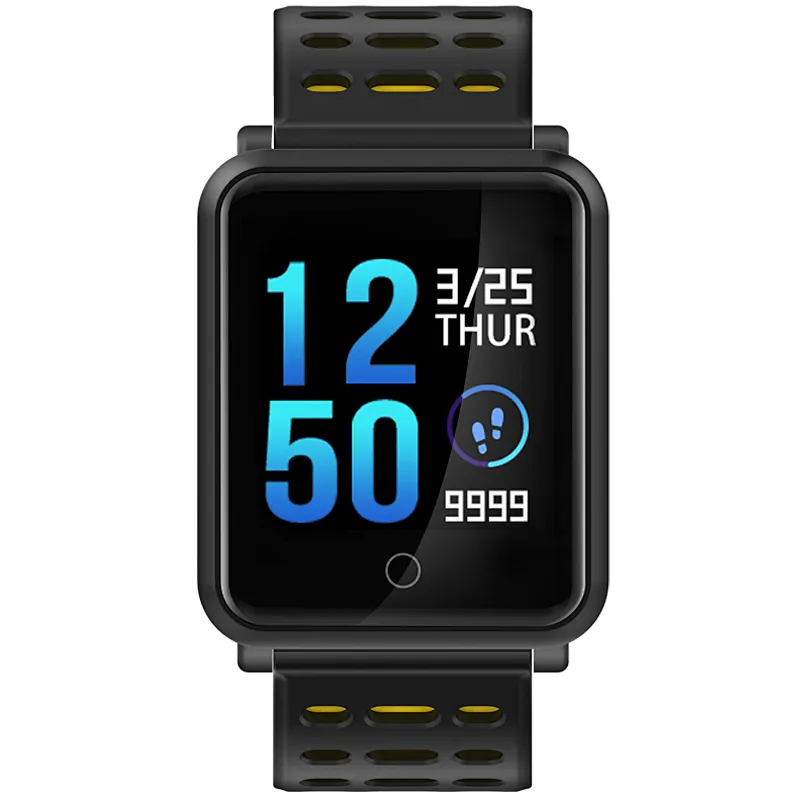 Color Touch Screen Smartwatch Motion detection  Sport Fitness Wearable Devices For IOS Android