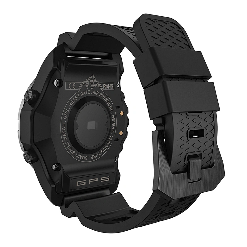 S966 GPS sports smart watch waterproof IP67 heart rate monitor ECG altitude temperature compass pedometer watch