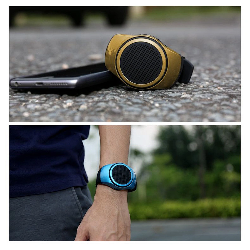 Hot selling products hands free wireless TF card audio speaker smart watch