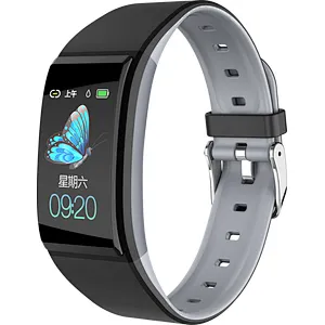 Fashion style IP67 waterproof wristband Heart rate alarm function blood pressure monitoring smart bracelet B86