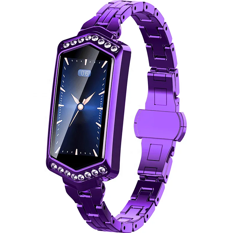 B78 Color Screen Fitness Track Heart Rate Physiological Cycle monitor Smart Watch