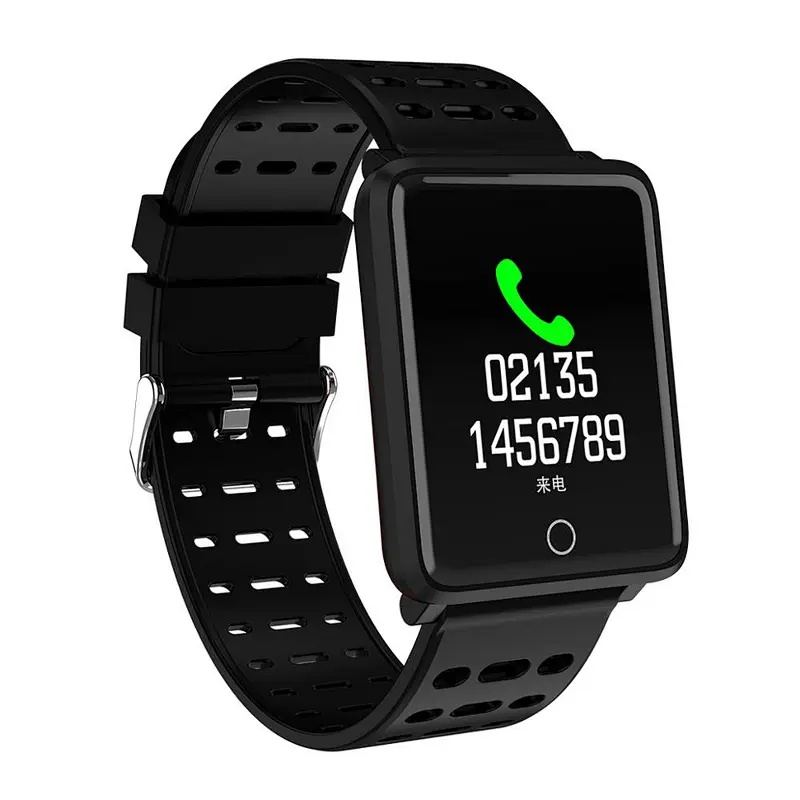 Waterproof Intelligent Amazon Hot Sale F3 Sport Bracelet Heart Rate Detection IP68  Silicone Wristband For Android iOS