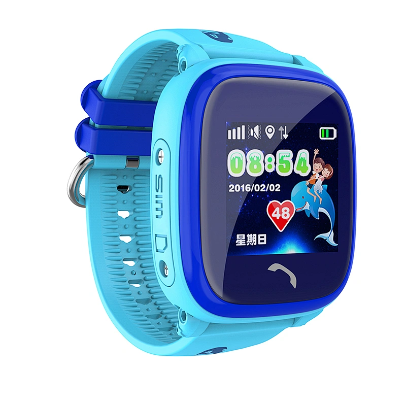 Factory Sale GPS WiFi DF25 Children IP67 Waterproof Tracker Watch Kids Swim Touch Screen SOS Call Safe Anti-Lost Wristwatch
