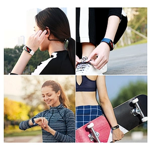 1.14 inch large screen fitness tracker DT58 smart bracelet ECG+PPG monitor outdoor mode IP68 waterproof sports watch