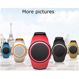 B20 Smart Watch Sports Digital Watch blue tooth Speakers Hands-free FM Radio Anti-Lost Portable Music Speaker