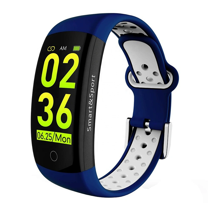 Q6S Heart Rate Blood Pressue 3D dynamic UI IP68 Waterproof GPS smart bracelet dayday band