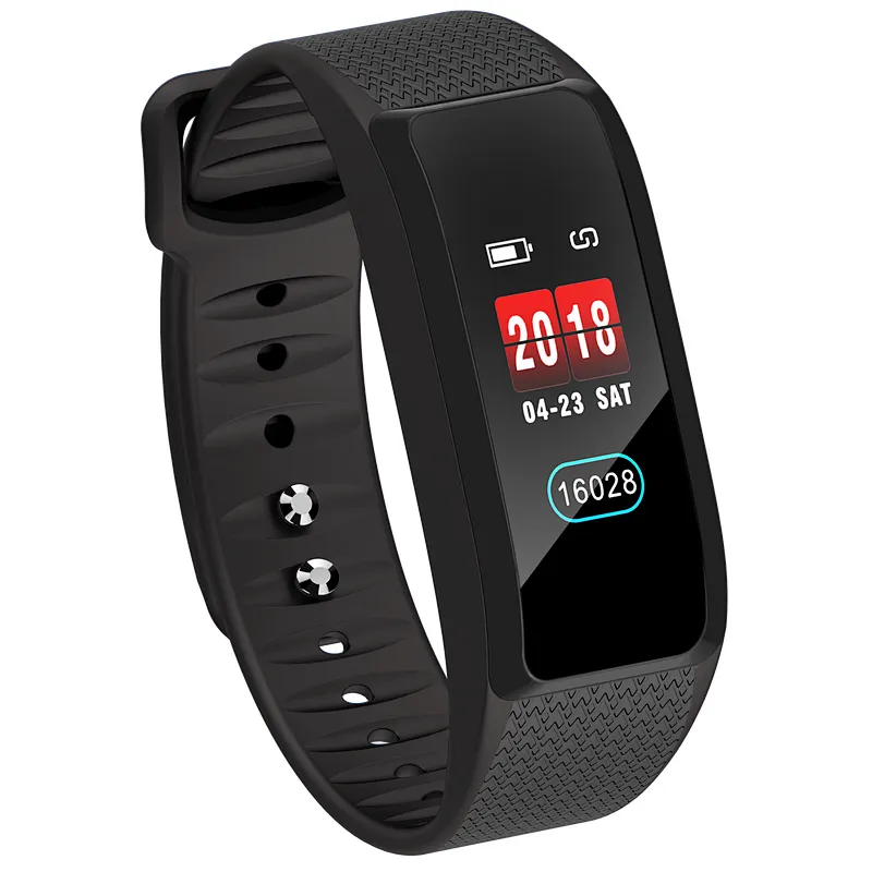 IP67 Waterproof Design B61 Smart Sports Bracelet With Large Color Screen For Heart Rate Monitor Blood Pressure Watch