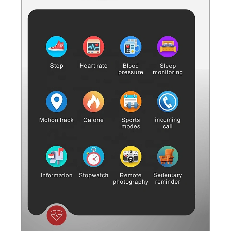 Q6S Heart Rate Blood Pressue 3D dynamic UI IP68 Waterproof GPS smart bracelet dayday band