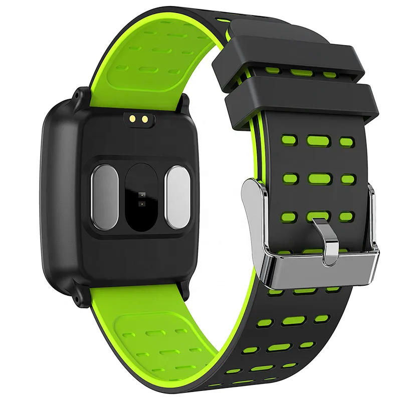 K02 ECG+PPG Fitness Heart Rate Mintoring Muilt-sport bluetooth smart watch bracelet
