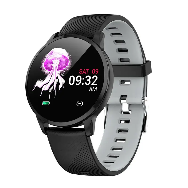 new product s16 stainless strap smart watch HD large screen blood pressure monitor  sportwatch