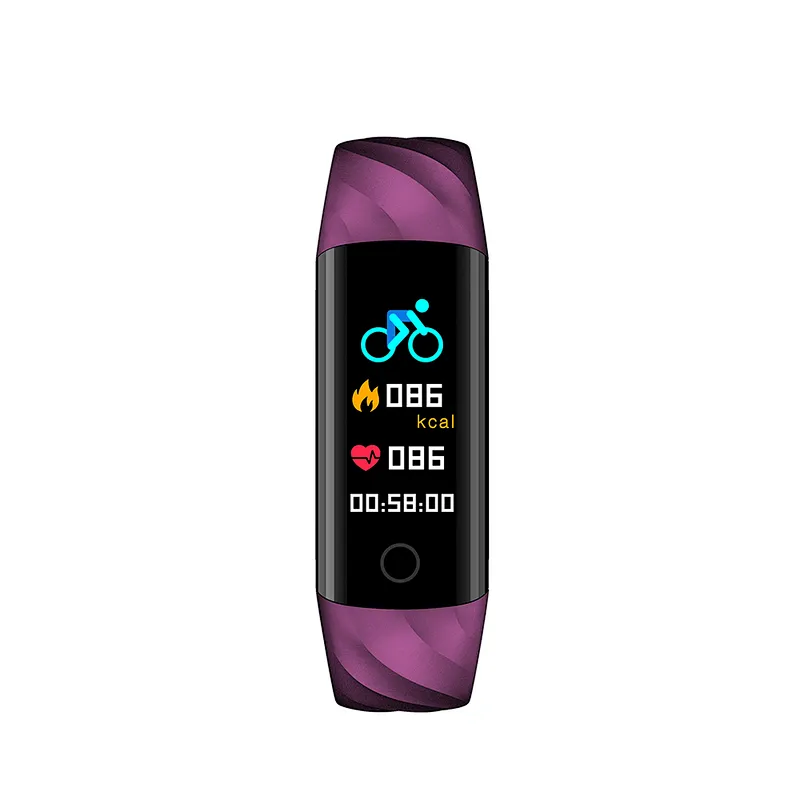 S5 Sport Watch Heart Rate Fitness  Blood Pressure Monitor IP68 Waterproof Activity Tracker Bracelet
