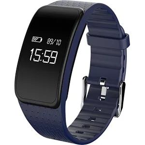 0.66 inch OLED A59 smart watch blood pressure fatigue detection pedometer fitness bracelet with remote camera
