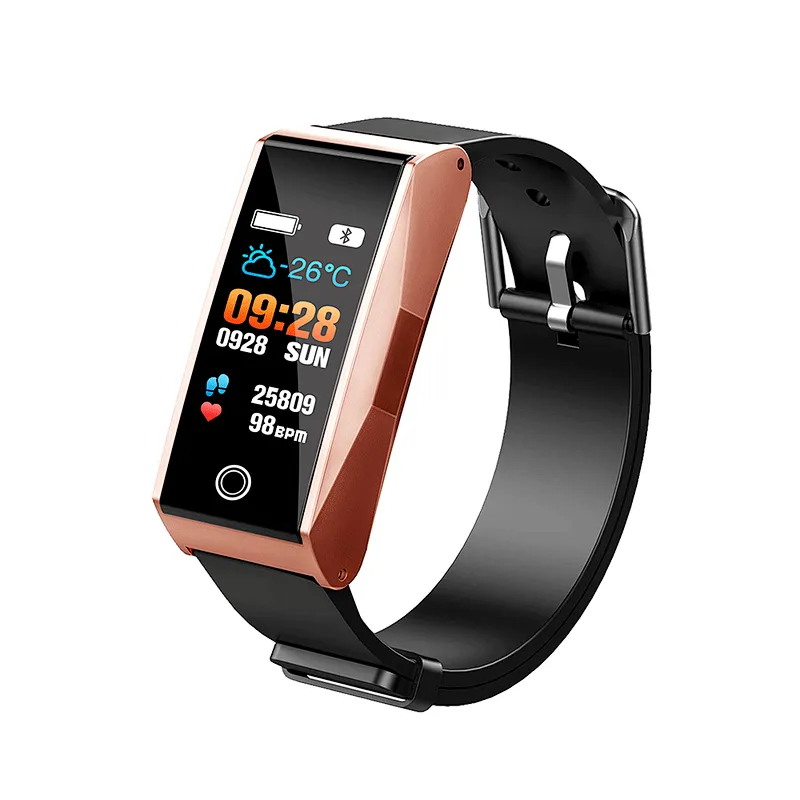 New Generation Mate 1 Fitness Tracker Pedometer Heart Rate Blood Pressure Monitor Smart Bracelet  for iPhone Android