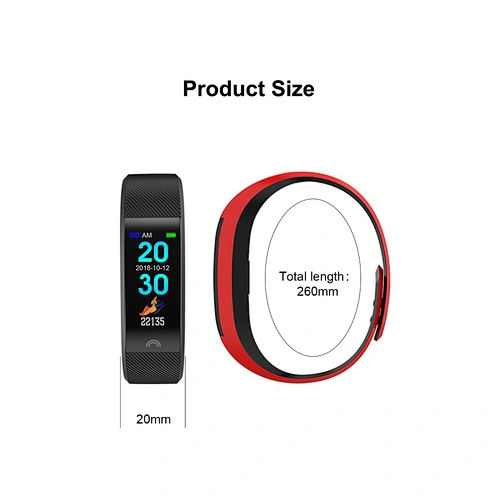 Factory outlet Heart Rate Track smart watch Bracelet for Android iOS