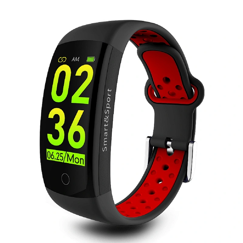 2019 High Rating Q6S Heart Rate Monitor Fitness Bracelet  Blood Pressure IP68 Waterproof Smart Bracelet