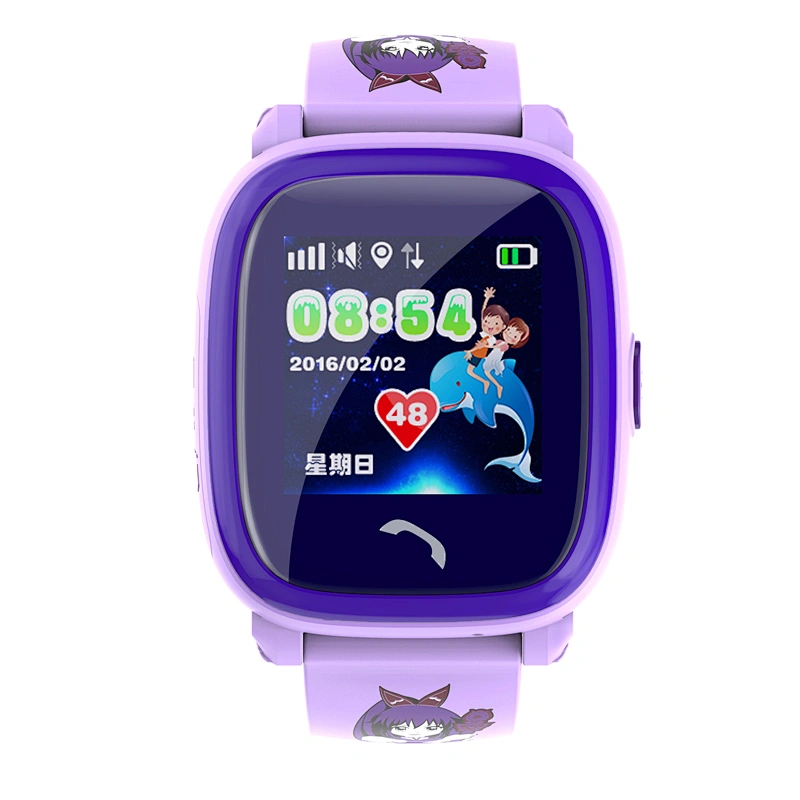 Factory Sale GPS WiFi DF25 Children IP67 Waterproof Tracker Watch Kids Swim Touch Screen SOS Call Safe Anti-Lost Wristwatch