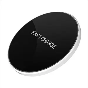 Hot selling 2019 Amazon Hot Sell Custom led light fit all phone QI fast wireless charger