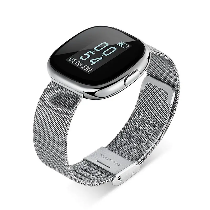 New Arrival P2 Smart Bracelet Stainless Steel Adjustable Fitness Tracker Smart Bracelet