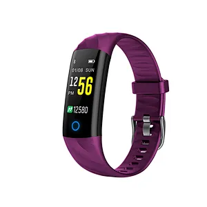 S5 Sport Watch Heart Rate Fitness  Blood Pressure Monitor IP68 Waterproof Activity Tracker Bracelet