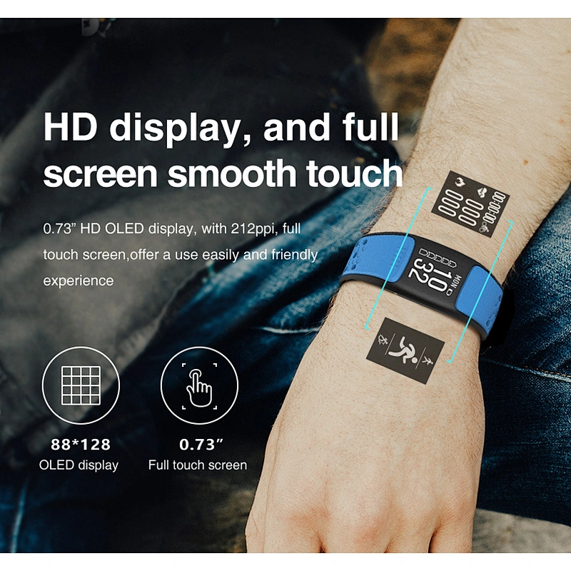 P8 IP68 waterproof fitness tracker sport smart watch women bracelet watch pulsera pulsera inteligente