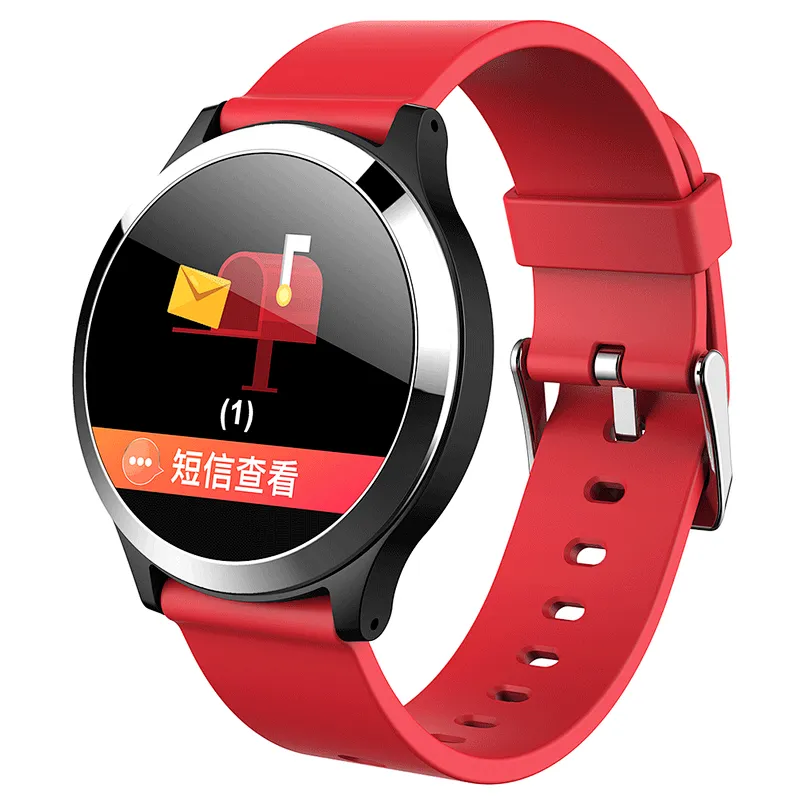 ECG+PPG Pressure Fitness B65 Sport Smart Watch Multi-sport Mode Sleep Monitor Heart Rate Detection Bracelet Waterproof Smartband