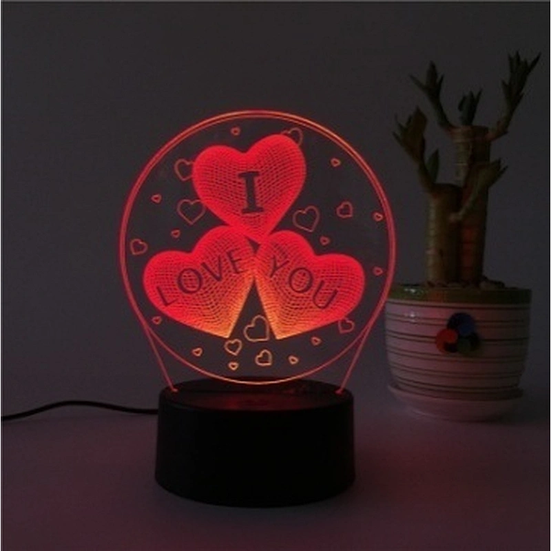3d light lamp moon light 3d led 3d night light