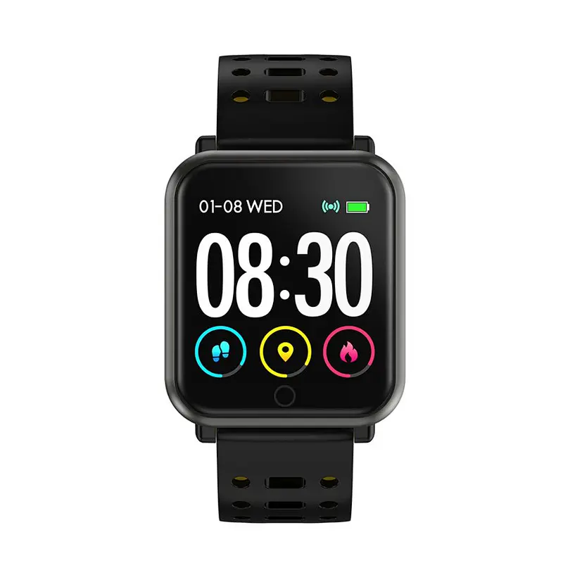 Factory price smart sports watch P11 HD round display heart rate monitor IP68 waterproof health smart bracelet