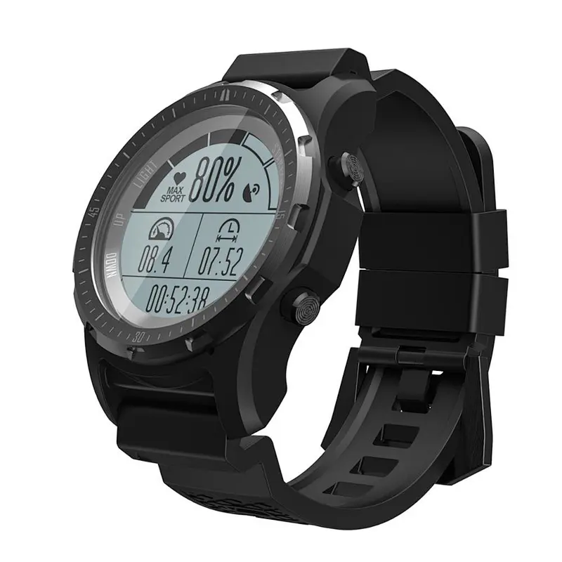 S966 GPS sports smart watch waterproof IP67 heart rate monitor ECG altitude temperature compass pedometer watch