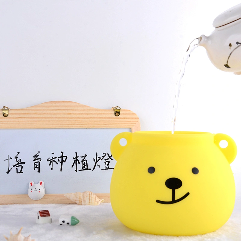 Touch And Button Switch Colorful Silicone Cute Animals Night Lights Smart Indoor Baby Lamp Lights