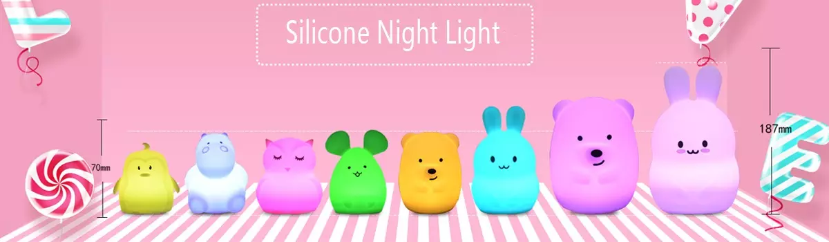 Silicone night light
