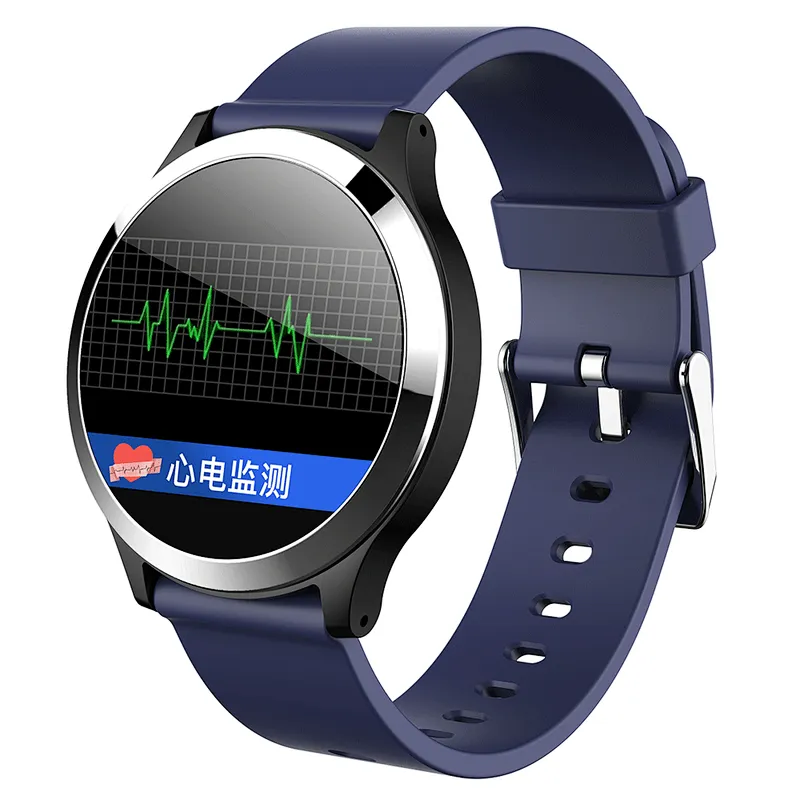 ECG+PPG Pressure Fitness B65 Sport Smart Watch Multi-sport Mode Sleep Monitor Heart Rate Detection Bracelet Waterproof Smartband