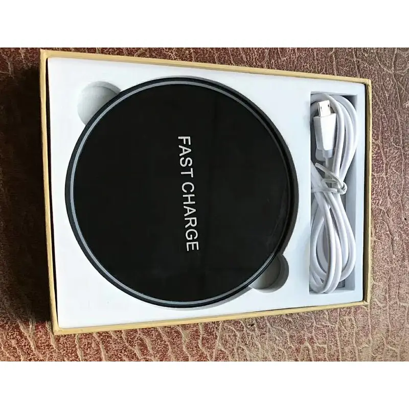 New Wireless Charging Po 10W Fast Charging Breathing Light IPHONE X Wireless Fast Charger