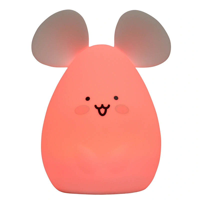 Color Change Pat 3d Led Night Light Rat Design For Kids