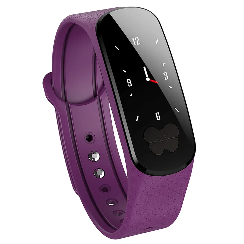 B37 Smart Bracelet Color Screen IP67 Waterproof ECG+PPG Heart Rate Monitor Bluetooth Wristband for iOS Android