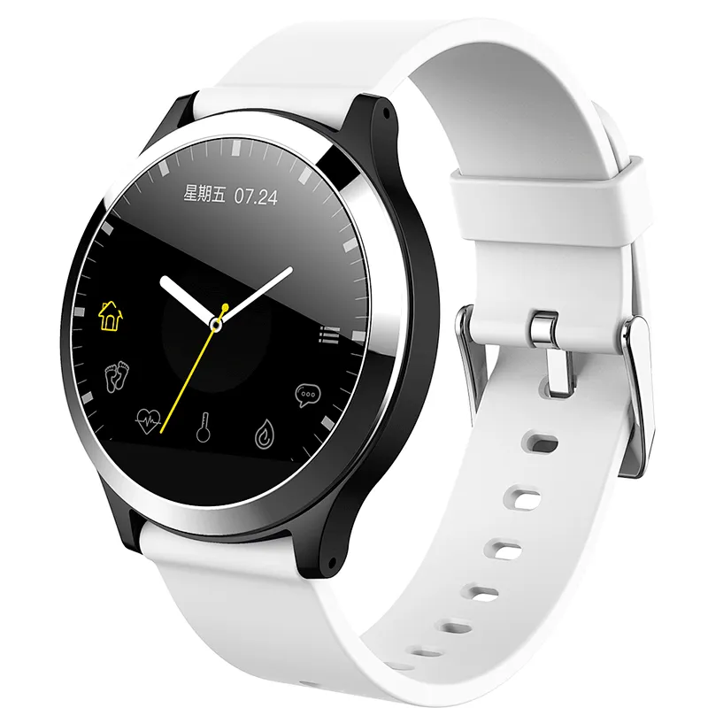 ECG+PPG Pressure Fitness B65 Sport Smart Watch Multi-sport Mode Sleep Monitor Heart Rate Detection Bracelet Waterproof Smartband