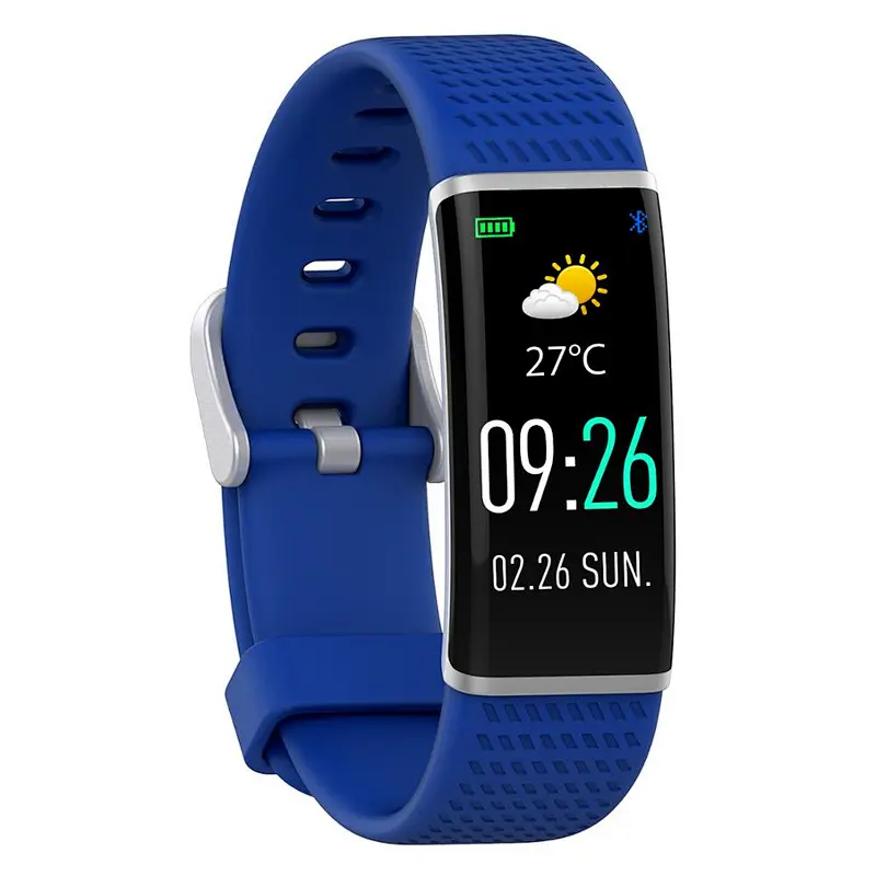 R01 color touch screen Custom logo reloj wristband Heart Rate Monitor Blood Pressure Fitness Tracker Smart Bracelet