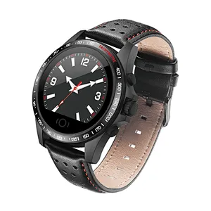 High Quantity Relojes Intelligent Ck23 Sport Watch Leather Belt IP67 Waterproof Magnetic Charging Smartwatch for IPhone Android