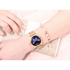 New waterproof smart watch wearable equipment leather steel band Multi Sport mode heart rate monitor Bluetooth smart Watch