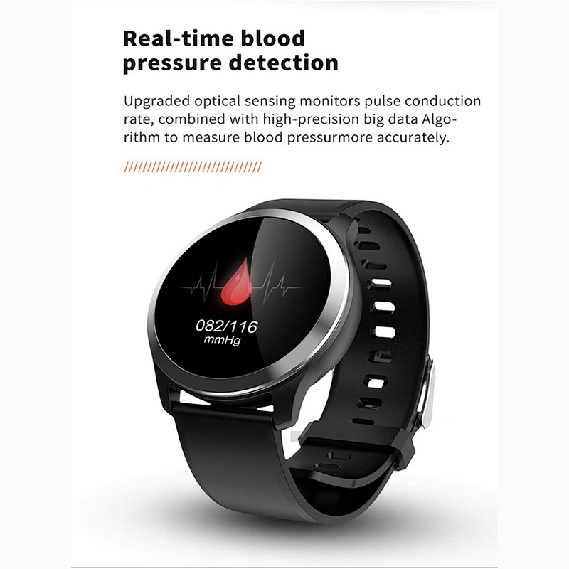 Z03 PPG+ECG IP68 Waterproof  Blood Pressure Heart Rate Fitness Tracker Smart Cicret Bracelet