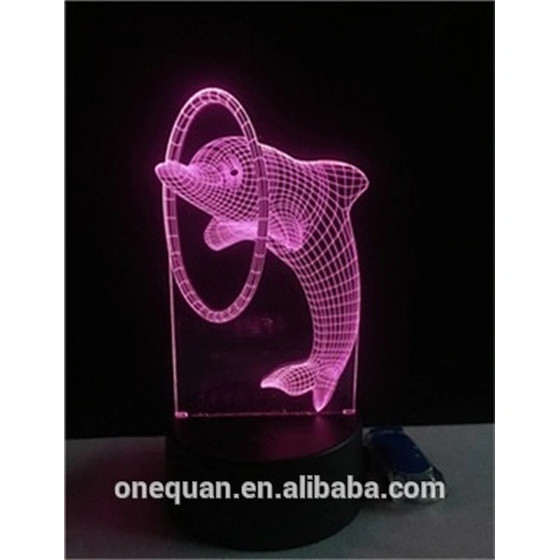 Hot selling Children's room decoration lamp Baby room decoration 3d acrylic light for girls
