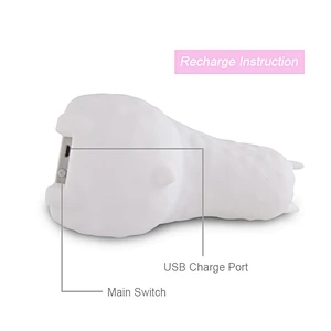 Room Usage and rechargeable Switch Power Generation silicone night light kids baby night light