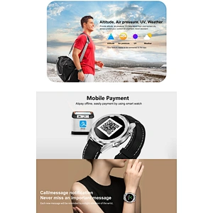 DT28 ECG Heart Rate Monitor Fitness Tracker Sport smart wristwatch IP68 Waterproof Watch Payment bracelet