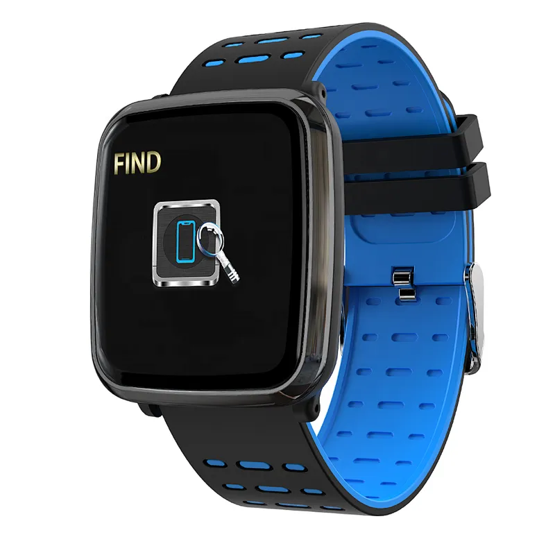 K02 ECG+PPG Fitness Heart Rate Mintoring Muilt-sport bluetooth smart watch bracelet