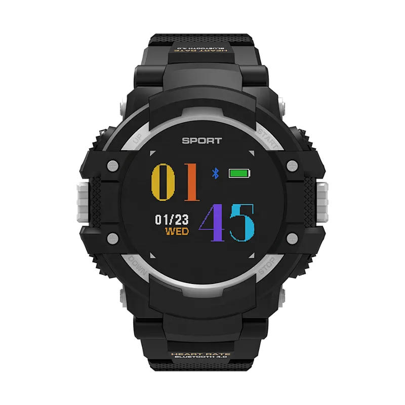 F7 GPS Heart Rate Detection Sleep Monitoring Tracker IP67 Waterproof Smartwatch