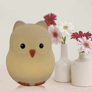 Baby Night Light Multicolor Silicone Cute Animal night Light Colorful Usb Charging night light for Kids